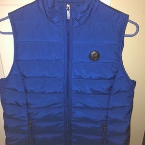 Michael Kors Puffer Blue Vest Small